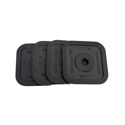 2.5 LB (1.1 KG) QUICK-LOCK PLATES, 4 PACK
