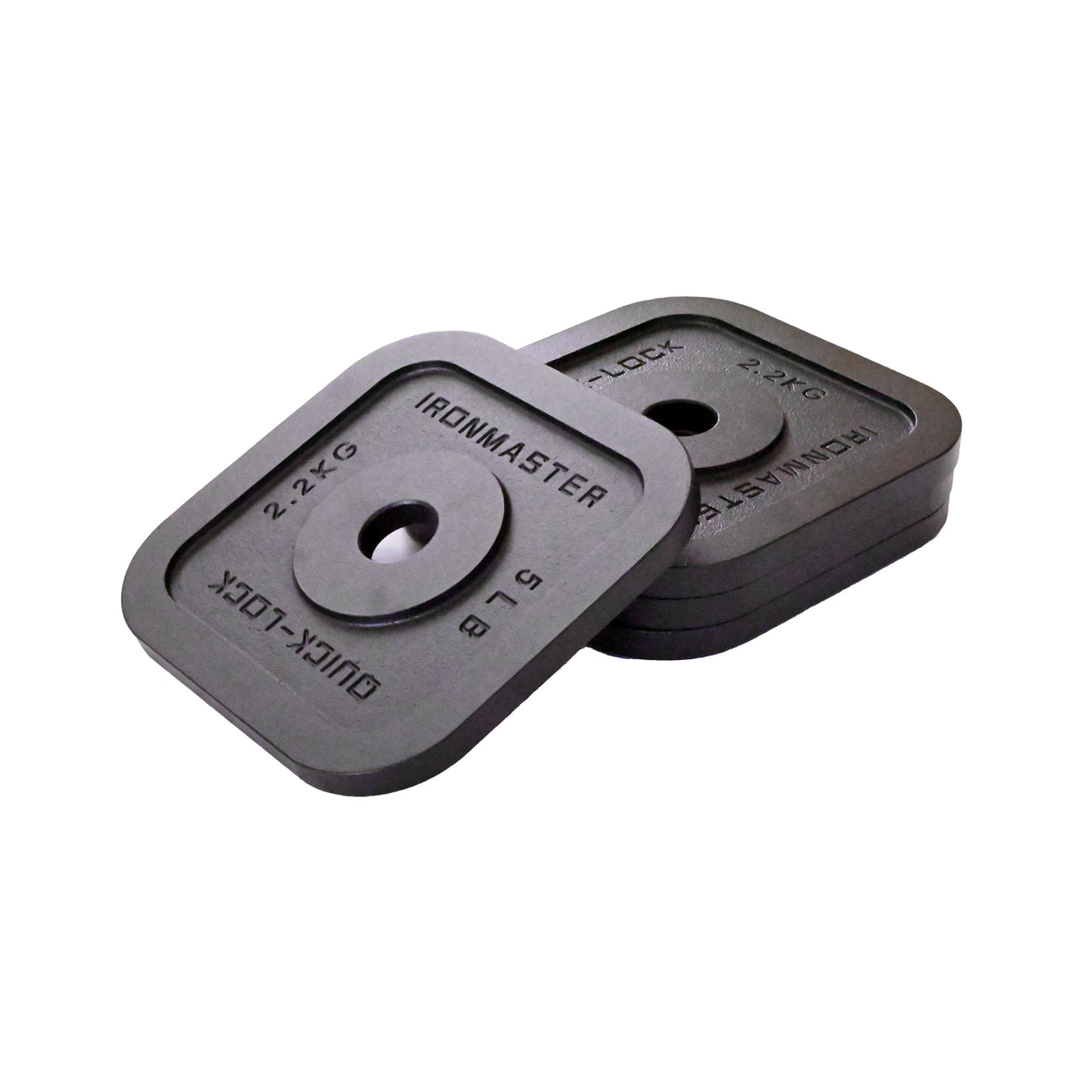 5 LB (2.2 KG) QUICK-LOCK PLATES, 4 PACK