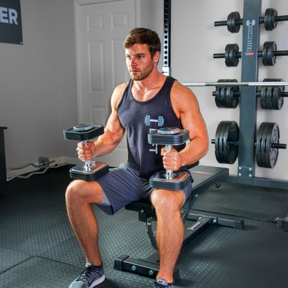 QUICK-LOCK DUMBBELL SET 45 LBS (20 KG)