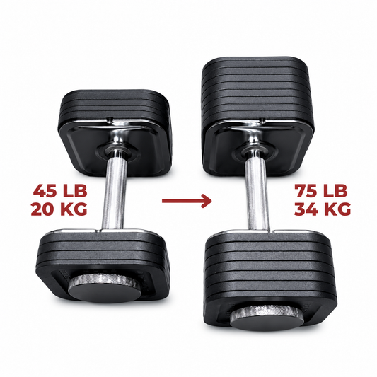 75 LBS (34 KG) QUICK-LOCK DUMBBELL UPGRADE KIT