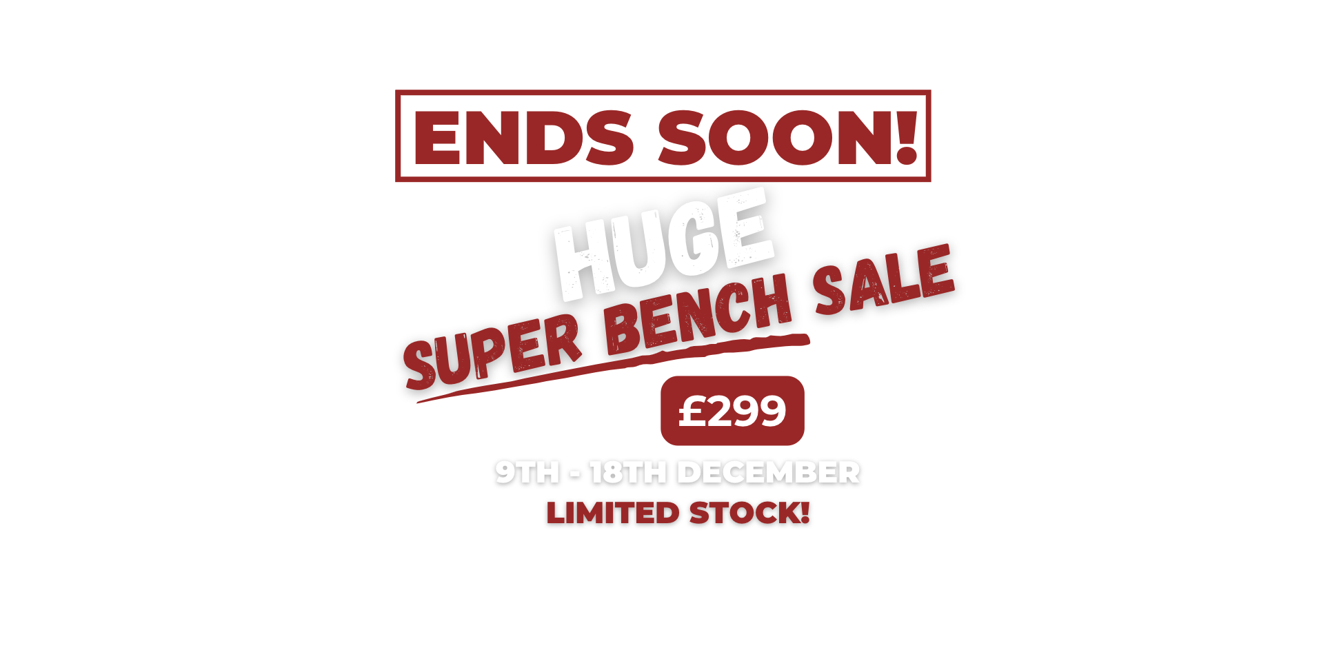 SB Sale Ends Soon Overlay – Ironmaster UK